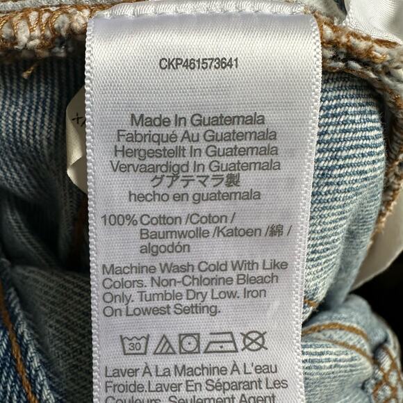 Madewell Baggy Straight Jeans in Earlhurst Wash Ripped Edition - Picture 11 of 11